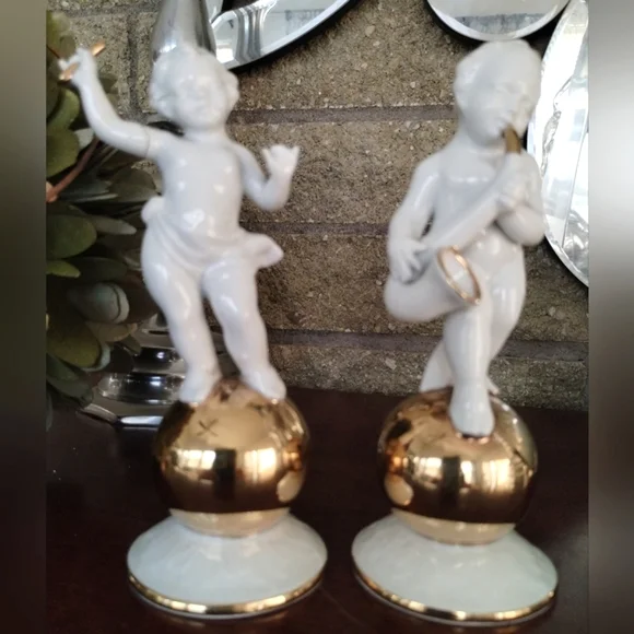 Rare, Vintage, Angel Cherubs Set by Gerold and Co. Tettau Bavaria